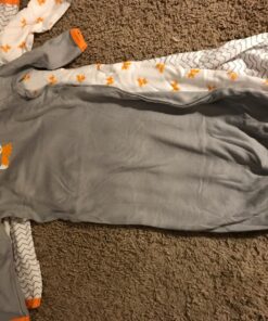 Luvable Friends Unisex Baby Cotton Gowns, Fox, 0-6 Months US 6 81EHgewlbBL