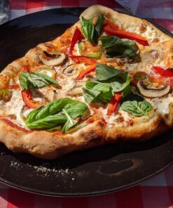 Onlyfire Stainless Steel Pizza Oven Kit for 22 Inch Charcoal Kettle Grilll - Outdoor Grill Top Pizza Oven Kit, Pizza Maker Tool Set Including Pizza Chamber, Pizza Stone, Pizza Peel and Thermometer 39 81EHuo71LL