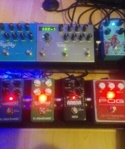 Donner DP-2 Guitar Pedal Power Supply High Current 10 Isolated DC Output for 9V/12V/18V Effect Pedals 50 81EIJ4 W9zL