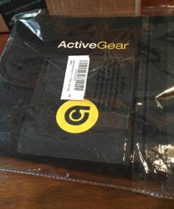 ActiveGear Waist Trimmer Belt Slim Body Sweat Wrap for Stomach and Back Lumbar Support Yellow Large 36 81EJ73jWCqL