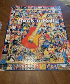 White Mountain Puzzles Rock 'N Roll - 1000 Piece Jigsaw Puzzle 16 81EJggHNqaL