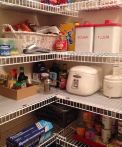 Shelf Liner for 16" Wire Shelving with Locking Tabs - 10 Foot Roll 25 81EKSch0XCL