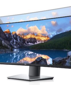 Dell UltraSharp U4919DW 49 inch Dual QHD Curved Monitor - 8ms Response Time, 2X HDMI, 1x DP, 5X USB Downstream, 2X USB Upstream 3.0, 1 x USB Type-C 49 Inches 19 81ELqzzlu8L