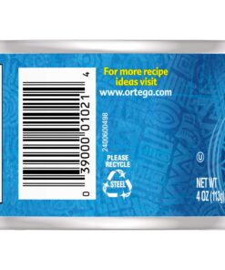 Alternative view of Ortega Fire Roasted Diced Green Chiles, Mild, 4 oz (Pack of 12) 4 Ounce (Pack of 12)