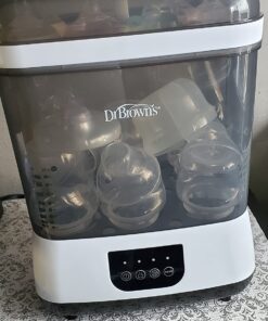 Dr. Brown's All-in-One Sterilizer and Dryer for Baby Bottles, Parts & Other Newborn Essentials Sterilizer & Dryer 1 Count (Pack of 1) 73 81EMho5b2cL