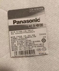 Panasonic CR1616 3V Coin Cell Lithium Battery, Retail Pack of 2 Black 13 81EMny zKJL