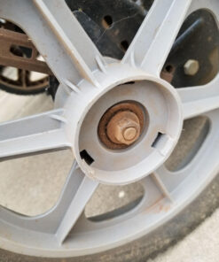 Maxpower 335112 Plastic Spoked Wheel, 12 Inch (Actual diameter is 11.75 inch) 28 81EMvbA0KKL