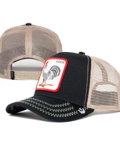 Goorin Bros. Trucker Hat Men - Mesh Baseball SnapBack Cap - The Farm One Size Black (Rooster) 24 81EMxMKqKGL