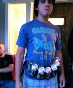 EZ DRINKER Beer & Soda Can Holster Belt 6 Pack Camouflage 24 81ENPkJmrkL 1