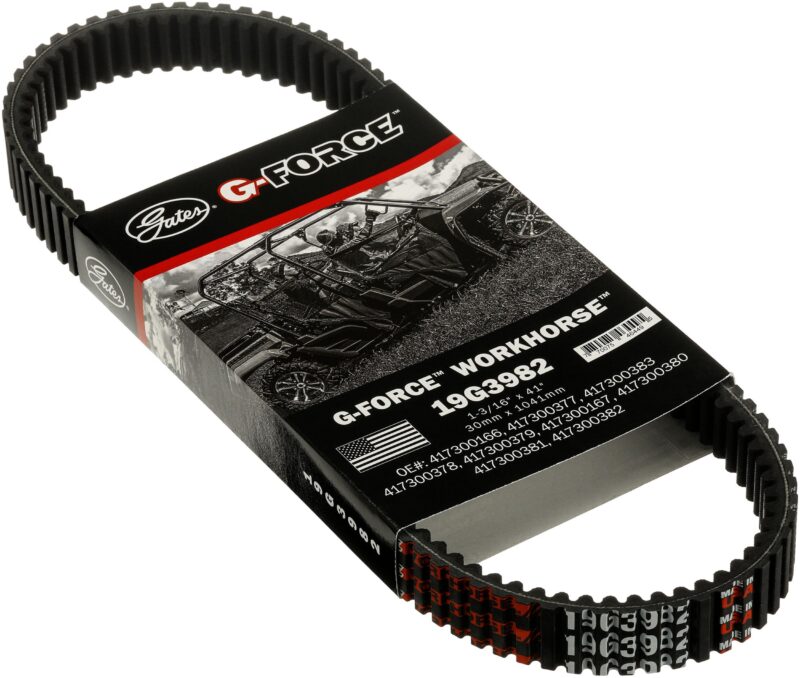 Catalog 4 Gates 19G3982 G-Force WorkHorse Continuously Variable Transmission (CVT) Belt