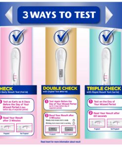 First Response Triple Check Pregnancy Test 3 ct. 32 81EOd7GRpWL