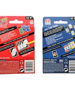 Mattel Uno Card Game Bundled with Dos Card Game, Multicolor 7 81EQfzPvqnL