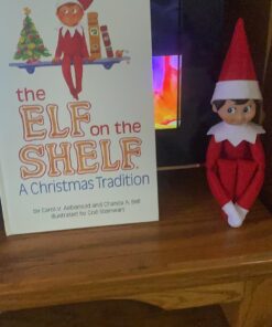 Alternative view of The Elf on the Shelf Christmas Tradition with North Pole Blue Eyed Boy Elf with DVD