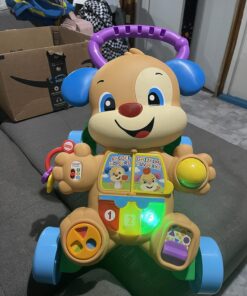 Fisher-Price Laugh & Learn Baby & Toddler Toy Smart Stages Learn With Puppy Walker, Educational Music Lights And Activities 24 81EStzQRyuL