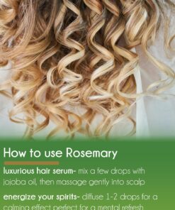 Rosemary Essential Oil - 1 fl oz - 100% Pure Essential Oil - GreenHealth Rosemary 17 81EVQ hx4EL