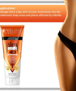 Eveline Slim Extreme 4D Liposuction Body Serum, Firming Body Lotion for Women and Men and Body Sculpting Cellulite Workout Cream 28 81EVUyQqJhL