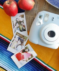 Fujifilm INSTAX Mini 8 Instant Camera (Blue) (Discontinued by Manufacturer) Blue Base 28 81EWs3BB 6L