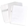 Amazon Basics Sheet Protector, Non-Glare, 100-Pack, 8.5 x 11, Clear 100 - Pack 44 81EbOenFtFL