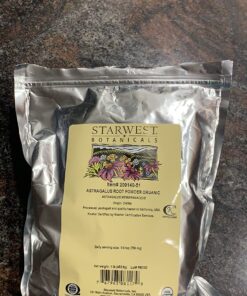 Starwest Botanicals Organic Astragalus Root Powder, 1 Pound 8 81EdH3rp3WL