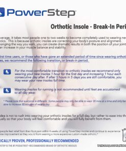 Powerstep Pinnacle Plus Ball of Foot Pain Relief Orthotics - Shoe Inserts for Metatarsalgia, Arch Support, and Morton's Neuroma Pain Relief - Shoe Insoles with Metatarsal Pad Red/Blue Men's 12-13 11 81Ef2 RKY3L