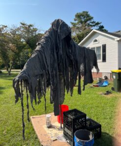 Alytree 6 Pack Burlap Potato Sack Race Bags, 24"x40" Outdoor Lawn Games for Kids & Adults, Outside yard games for Birthday Party, Field Day Family Reunion, Carnival, Easter, Halloween, 4th of July 6 Count (Pack of 1) 20 81EfAyiqJnL