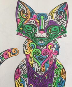 ARTEZA Colored Gel Pens Set of 60, Fine Point (0.8-1.0mm) Pens for Journaling and Coloring, Non-Toxic, Acid-Free, Vibrant Ink Pens for Adults 48 81EfUexToL