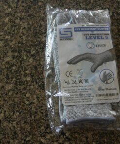 Stark Safe Cut Resistant Gloves, Level 5 Protection, Kitchen Cut Gloves for Meat, Shucking, Fillet, Mandolin Slicing, Carving, 1 Pair, Small 29 81EfYLbm8gL