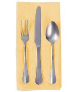 DII Solid Napkin Set Collection, 20x20, Yellow, 6 Piece 19 81EgtLYfyAL