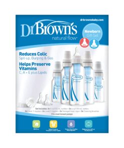 Dr. Brown's Natural Flow Anti-Colic Newborn Baby Bottle Gift Set Multi 33 81Egx8EnOqL