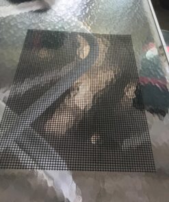 Cestari BBQ Grill Mats Non Stick Grill Toppers- Extra Large Cut to Fit - Pizza Oven Screen - Heavy Duty PFOA Free Grill Mesh Set of 2 25 81EioF9BK3L