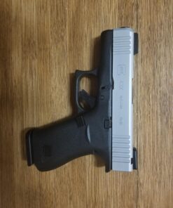 TRUGLO TFO Tritium & Fiber-Optic Handgun Sight | Snag-Resistant Front & Rear Bright Night Sights, Compatible with Glock Handguns Green Front / Green Rear Glock 42/43 40 81EkU0VZL