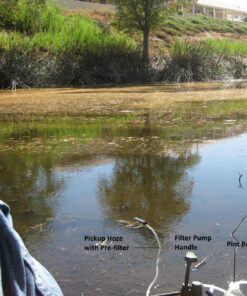 Survivor Filter Pro Hand-Pump Portable Water Filter - Lightweight Water Filter Camping, Backpacking, and Hiking - Water Purifier Survival - 0.01 Micron Ultra Filter 34 81ElSaNM0AL