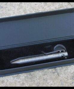 BOKER PLUS K.I.D. Caliber 50 Tactical Pen - Refillable Grey Aluminum 22 81EmfStpOHL