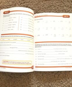 Summer Bridge Activities 3rd to 4th Grade Workbook, Math, Reading Comprehension, Writing, Science, Social Studies, Fitness Summer Learning Activities, 4th Grade Workbooks All Subjects With Flash Cards 14 81EmmZjSN9L