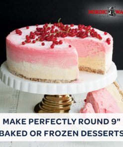 Nordic Ware Pan Springform, 9 Inch, Charcoal Leakproof Springform Pan 28 81EoEzTqrvL