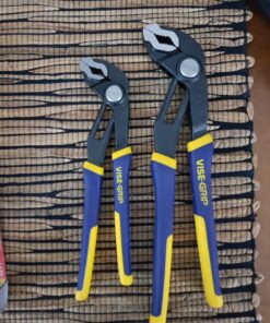 IRWIN VISE-GRIP GrooveLock Pliers Set, V-Jaw, 2-Piece (2078709) Regular Pliers Set 33 81EoHzg3JvL