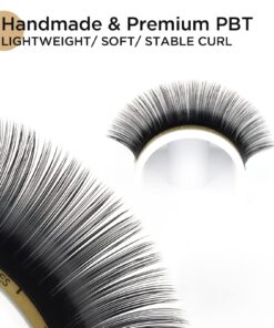 LASHVIEW Russian Volume Lashes 0.03mm Thickness C Curl 8-15mm Mix Tray Faux Individual Eyelash Extension Soft Semi-Permanent Lashes Pure Korean(Professional Salon Use) 0.03-C(8-15mm) 11 81Es0pCgqdL