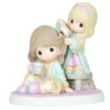 Precious Moments, I Cherish Our Time Together, Bisque Porcelain Figurine, Mother and Daughter 6 81Es5H4DH L
