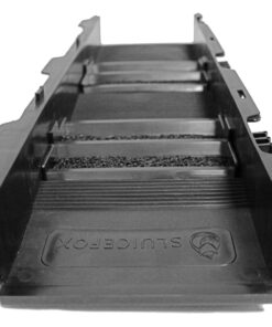 Portable Sluice Box for Gold Mining and Prospecting; Includes Miner's Moss, Hungarian Style riffles, and deep V riffles. Essential Tool for Gold panning Kits Sluice Box and Flare (Black) 17 81EsBhdhjaL
