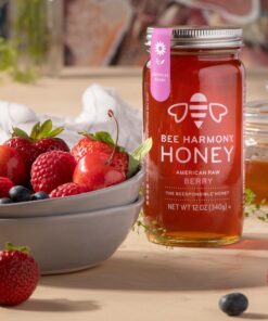 BEE HARMONY American Berry Honey, 12 OZ 15 81Et0aLOwS