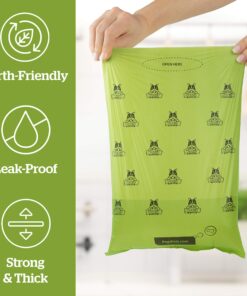 Pogi’s Dog Poop Bags - 500 Unscented Doggie Poop Bags for Yards - Leak-Proof Dog Waste Bags - Ultra Thick, Extra Large Poop Bags for Dogs & Cats (Single Large Roll) 500 Count (Pack of 1) 20 81Et1ciS71L