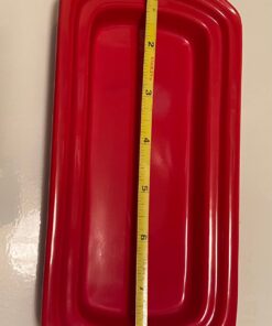 Chantal Large Butter Dish, True Red Full Size Butter 29 81EtxTCYcML