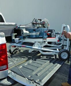 Bosch Portable Gravity-Rise Wheeled Miter Saw Stand T4B 41 81Eu9KUlnyS