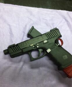 TRUGLO TFX PRO Handgun Sight | Compact Snag-Free Durable Shock-Resistant Glowing Tritium & Fiber-Optic Xtreme Night Sight for Handguns Glock 17/17L, 19, 22, 23, 24 and more 54 81EuAeEQ8aL