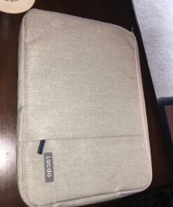 Lacdo 11 inch Chromebook Case Laptop Sleeve for 11.6" Samsung Lenovo Dell Acer Chromebook R11 | ASUS C202 | HP Stream/ProBook | 11.6" MacBook Air | Surface Pro X 7 6 Water Repellent Computer Bag, Grey 33 81EuCBFByzL