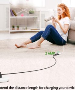Ruaeoda USB 3.0 Extension Cable 20 Ft, USB 3.0 Type A Male to Female Long USB Extension Cable SuperSpeed 22 AWG Braid USB to USB Cable 20ft braid 11 81EurPLFDvL