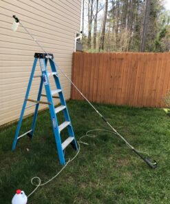 M MINGLE Pressure Washer Wand Extension, Replacement Lance, 7.5-Feet, 1/4 Inch Quick Connect, 4000 PSI 90 Inch 15 81EviSrn2XL