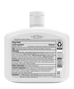 Neutrogena Scalp Therapy Anti-Dandruff Shampoo for Scalp Build-up Control, 2.5% salicylic acid, with Apple Cider Vinegar Fragrance, 12 fl oz 11 81EwFny7K2L