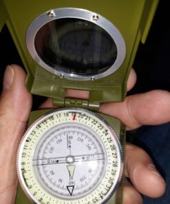 Sportneer Compass Hiking Survival | Lensatic Military Sighting Orienteering Compass | Backpacking Navigation Compass | Boy Scout Compass for Kids | Professional Compass for Hiking Camping Hunting Army Green 33 81Eyr1pfVL
