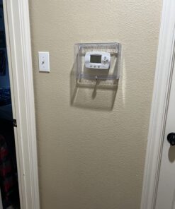 Honeywell Home CG512A1009 Large Thermostat Guard, Fits Thermostats 8. 25" W x 5. 75" H or Smaller 1 30 81EyzX3brUL